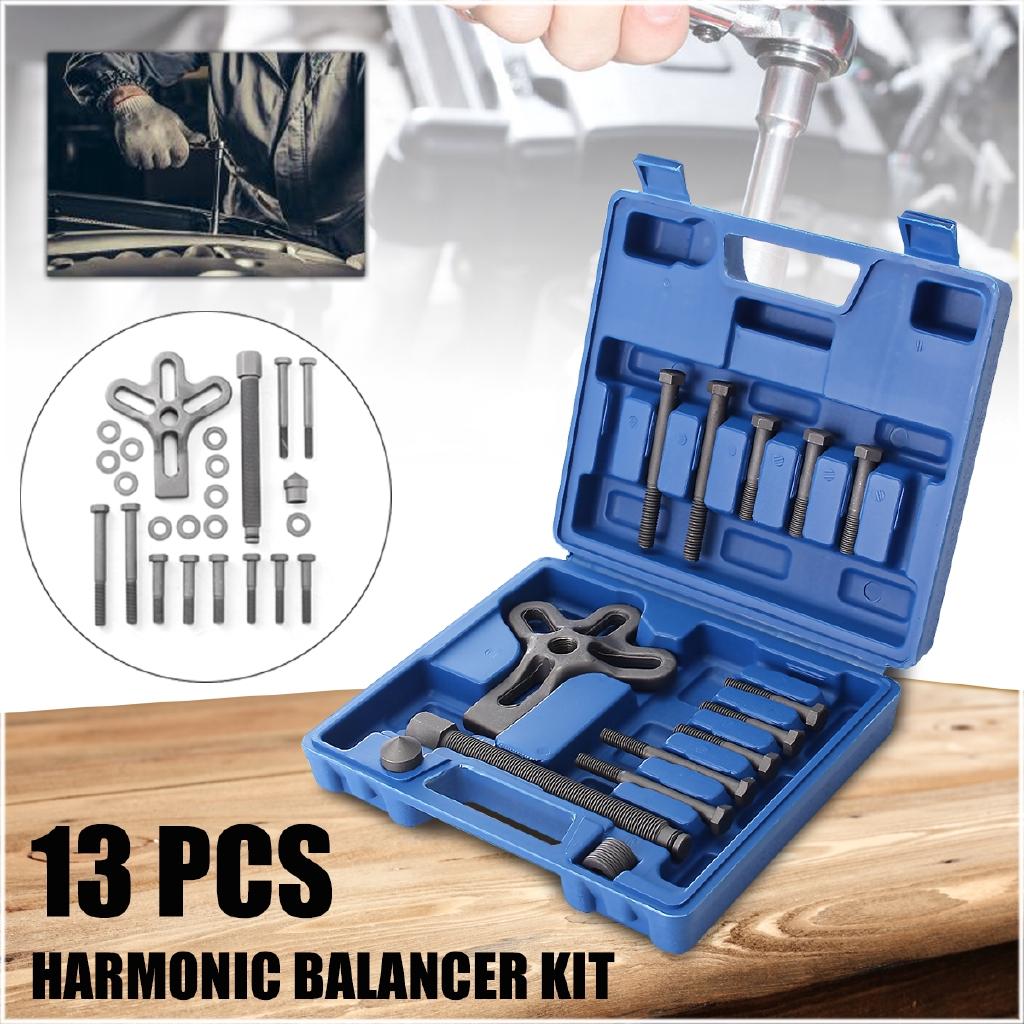 

Harmonic Balancer Gear Pulley Puller Steering Wheel Removal Tool Set 13Pcs