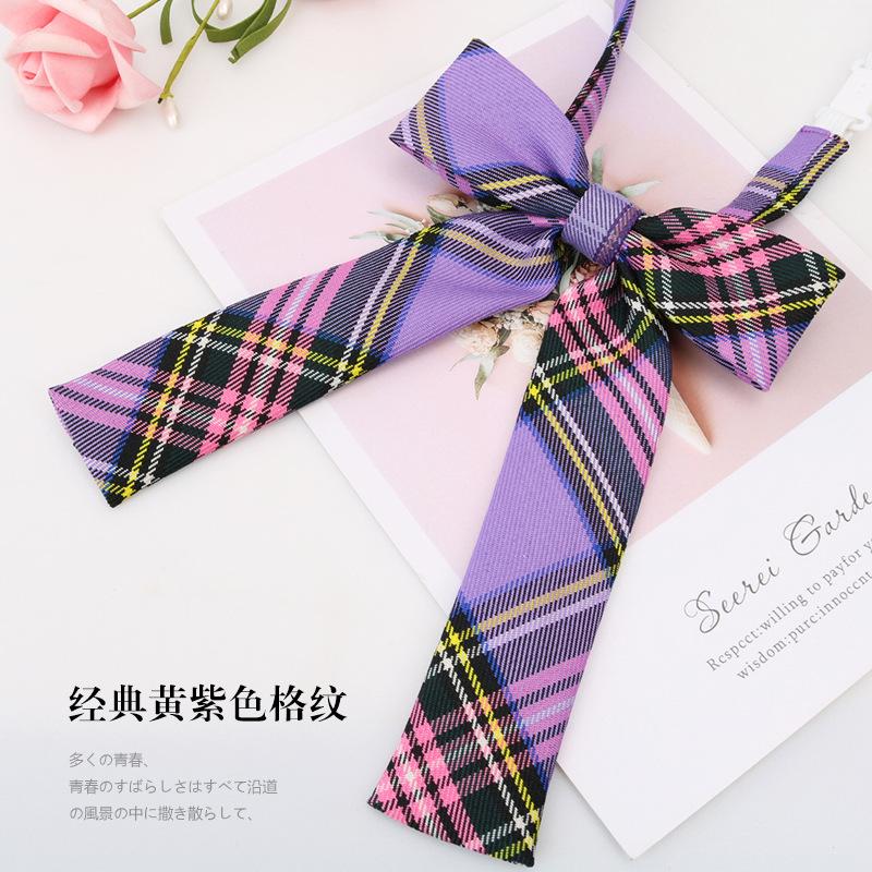 Japanese And Korean Version Of Female Collar Flower College Wind Ribbon Free Jk Bow Bow Graduation Photo Men'S Tie Sailor Suit Tide