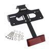 Fit For Kawasaki Ninja ZX-10R ZX10R 2008-2010 ZX6R ZX-6R 2018 Rear Tail Tidy License Plate Holder Bracket Fender Eliminator Kit