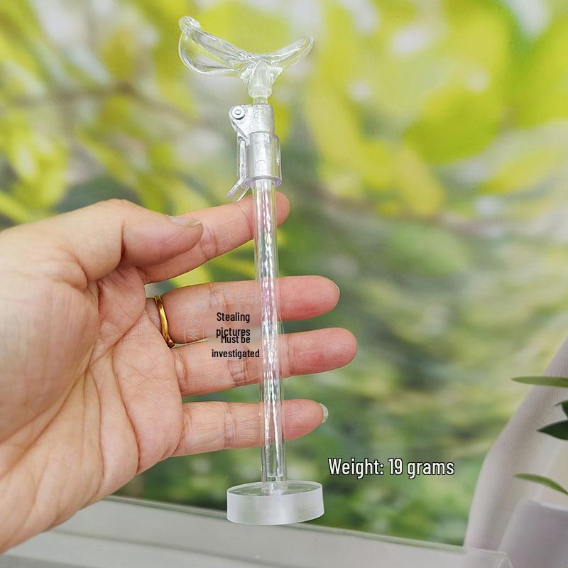 Adjustable Stainless Steel Doll Stand for 30cm To 60cm BJD Dolls with Multiple Support Points