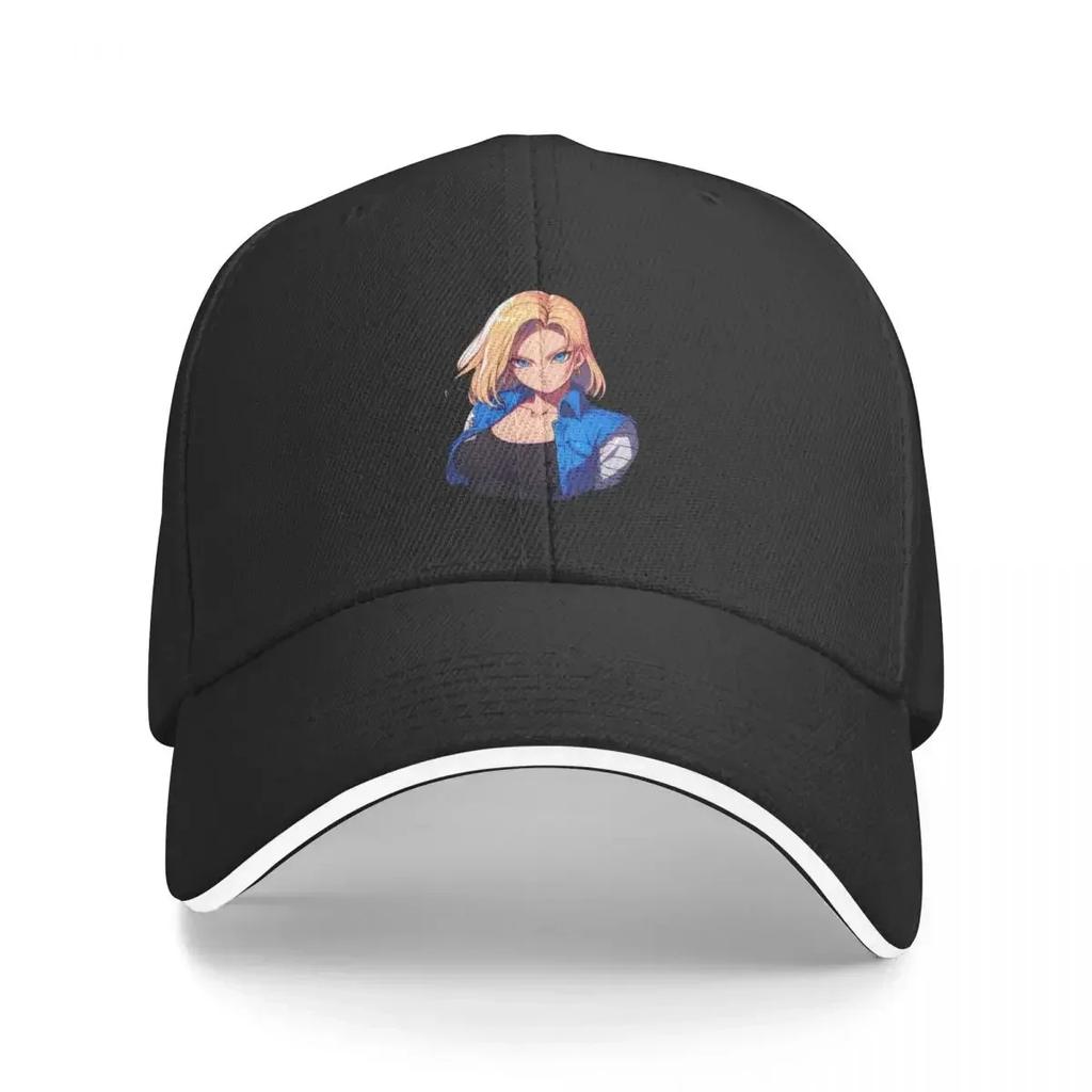 Android C18 Baseball Cap Cosplay hiking hat beach hat Designer Unisex WoUnisexs