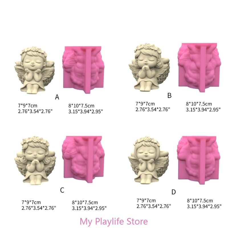 Succulents Flower Pot Resin Silicone Mold DIY Garden Concrete Flowerpot Candle Holder Mould Handmade Craft Home Decor