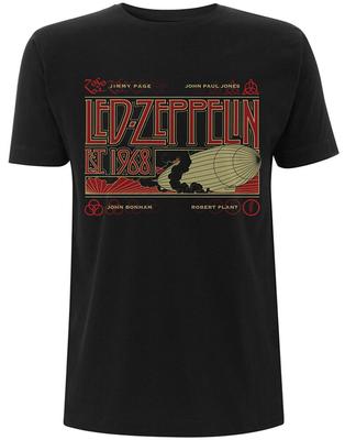 Led Zeppelin Zeppelinsmoke Black Unisex T-Shirt