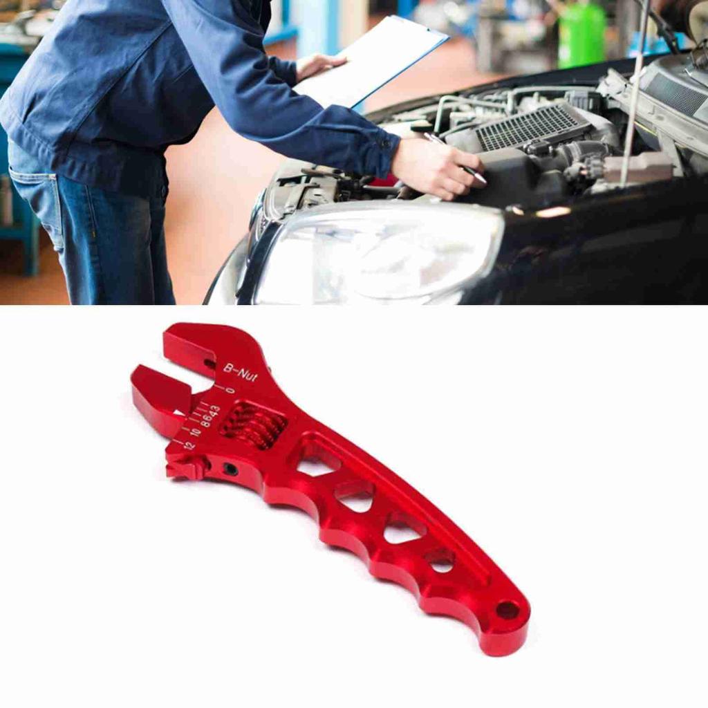 Adjustable Adjustable Aluminum Ergonomic Smooth Gear Wide Adjustable Hose Fitting End Wrench Wrench, Wrench, Alloy, Spanner, Lightweight, Rotation,