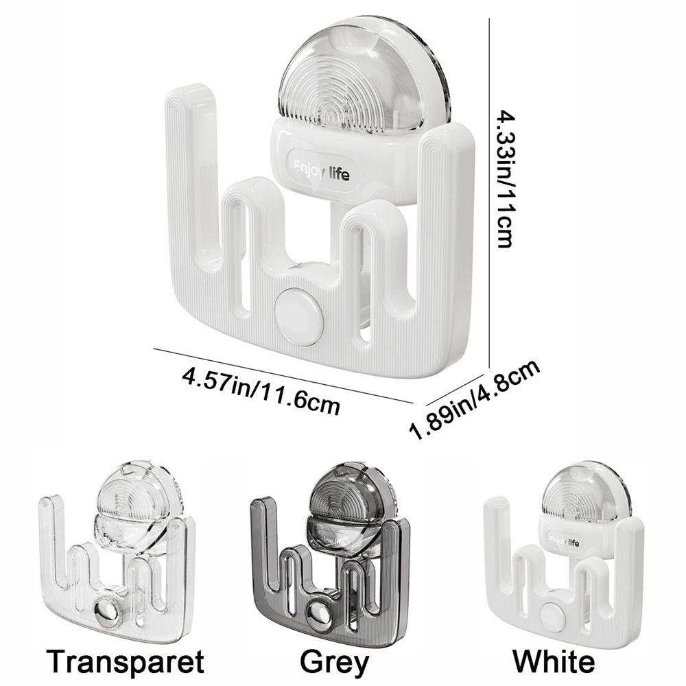 Wall Mounted Suction Cup Slipper Rack Keep Tidy Reusable Slippers Hanging Shelf Space-saving Shoe Drying Rack for Home