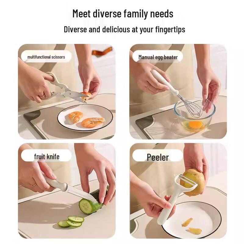 Abay Kitchen Gadget Set with Storage Base