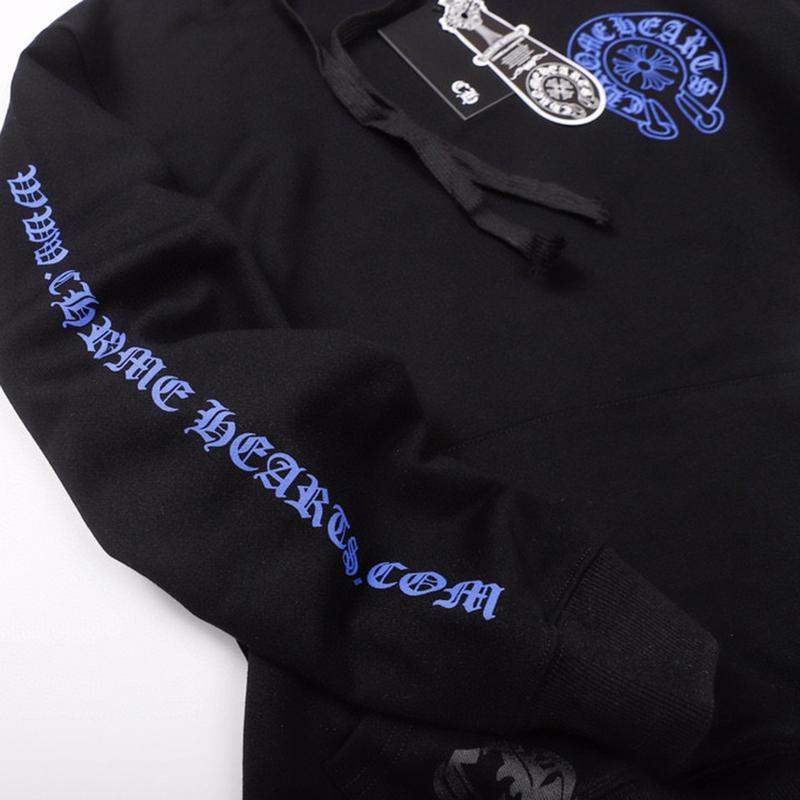 819 CHROME HEARTS Herbst und Winter 2026 Neu Übergröße Klassischer Stil Logo Kapuzenpullover, Geeignet für Paare zum Tragen