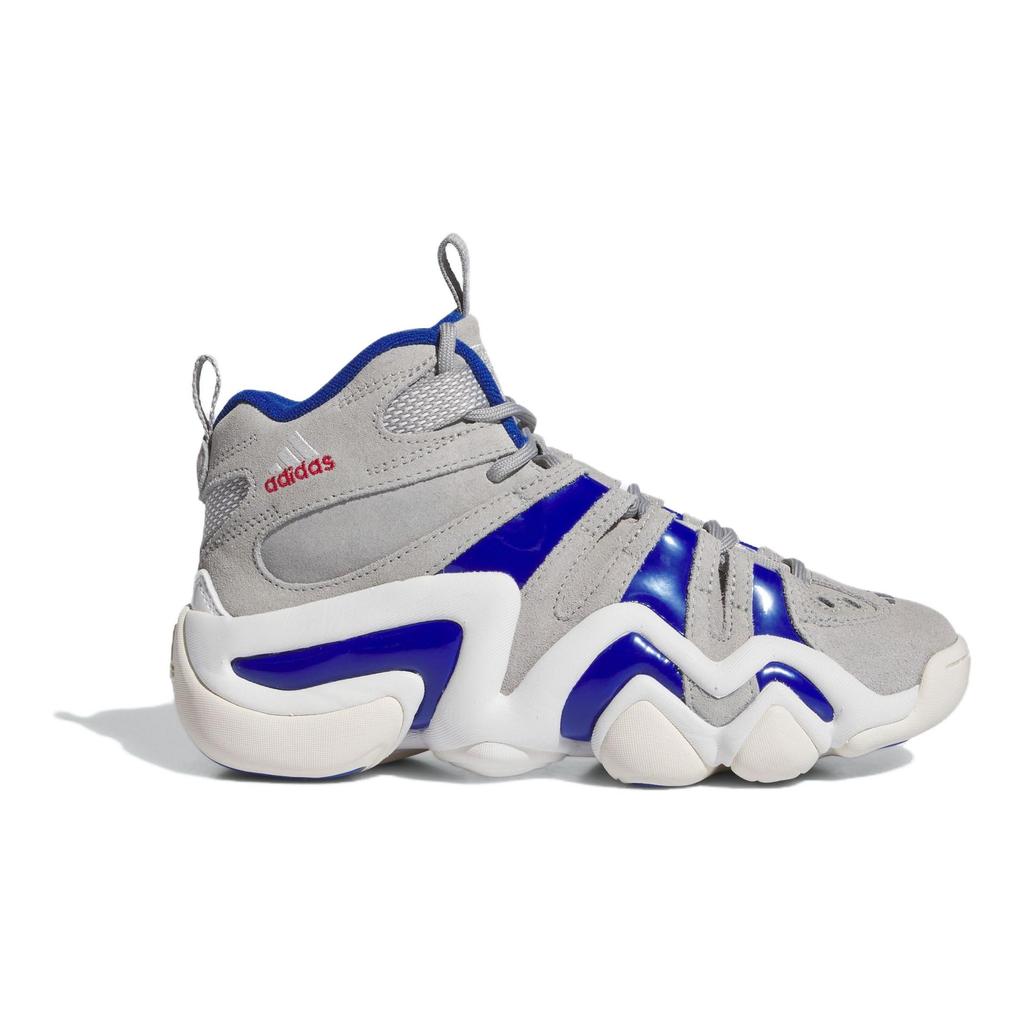 adidas Crazy 8 J Dodgers Kids Sneakers Grey Royal-Blue Footwear-White ID6190