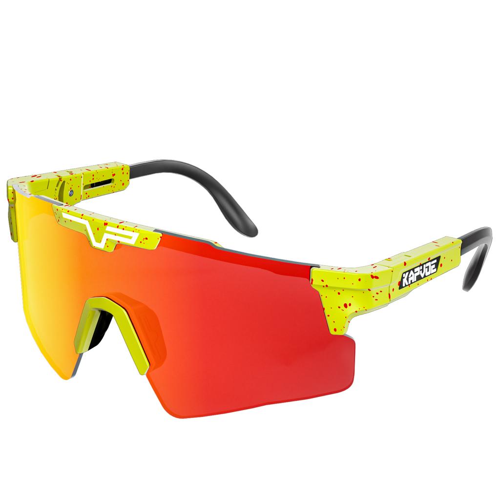 KAPVOE Polarized Cycling Sunglasses Men MBT Cycling Glasses UV400 Outdoor Sports Bicycle Glasses Women Road Bike Glasses