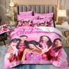 Fashion Gidles Girl Group KPOP Bedding Set Single Twin Full Queen King Size Bed Set Kids Bedroom Duvetcover Sets Bed Sheet Set