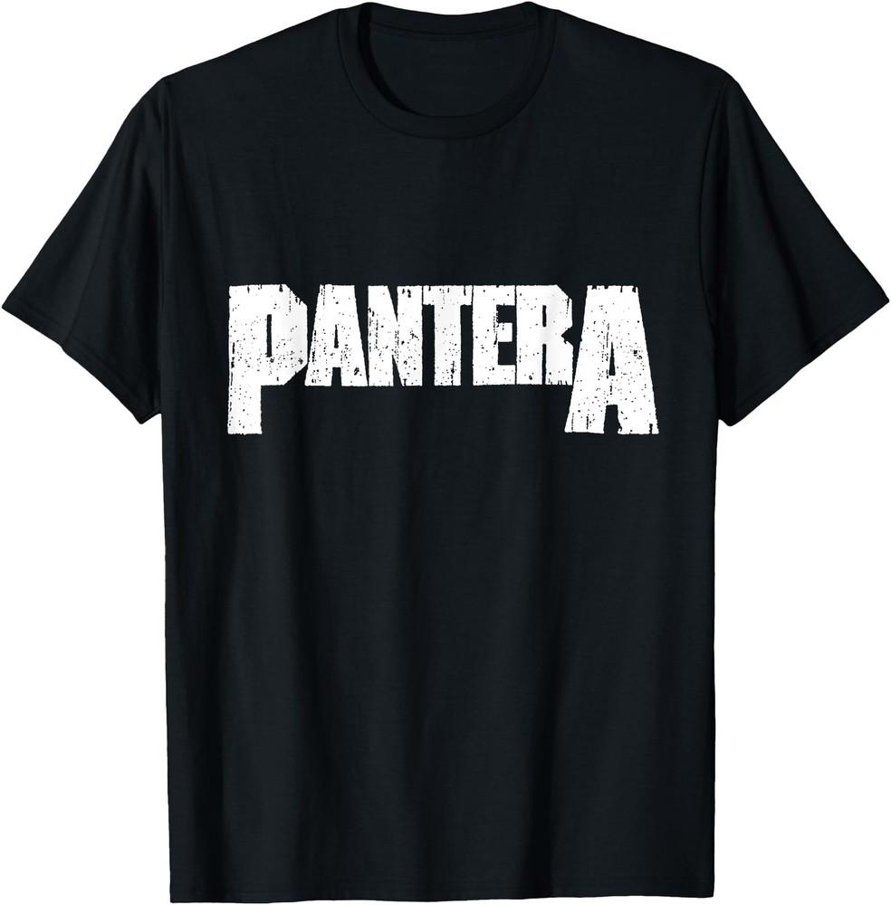 Футболка Pantera Hard Rock Metal, Белая футболка с логотипом, Подарок для фанатов, Унисекс футболка XXXXL