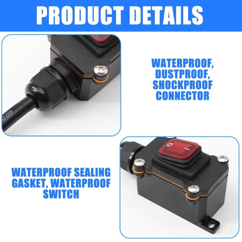 12V Motorcycle Electrical Power Cut Off Device High Current Capacity With Protected Terminals For Twin Cylinder Models