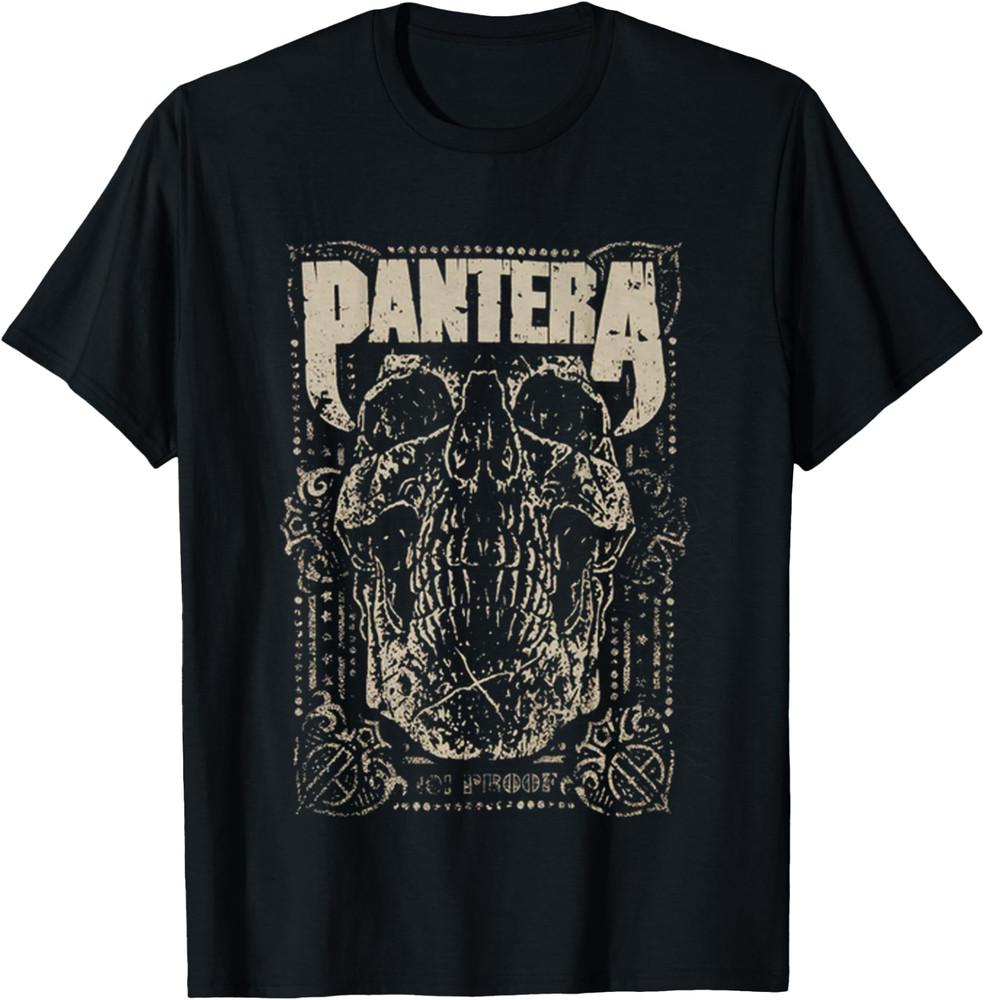 Футболка Pantera Hard Rock Metal, Футболка с черепом 101 Proof, Подарок для фанатов, Унисекс футболка M