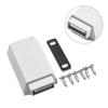 Latch Cabinet Door Heavy Duty Magnetic To Open White