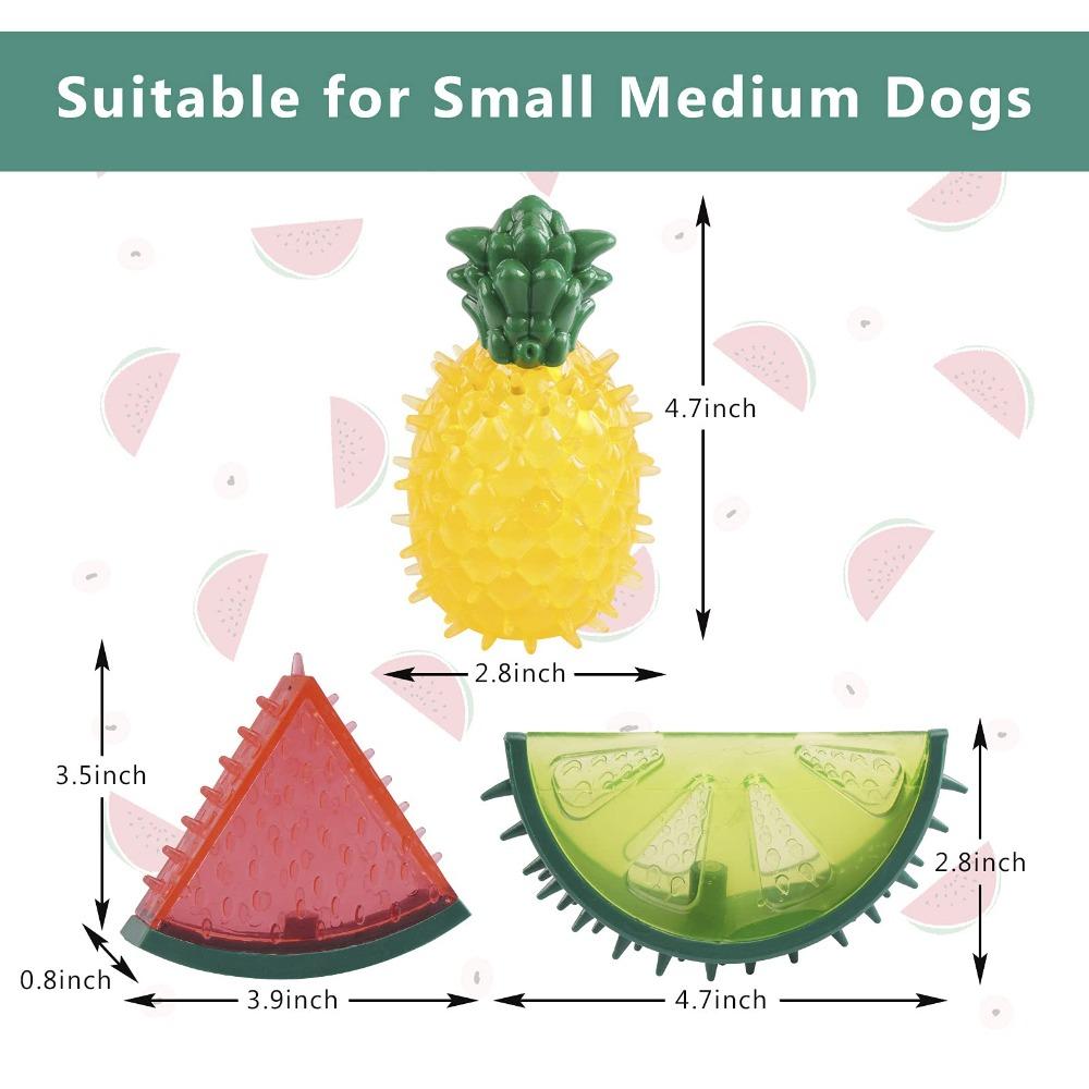 Dog Cooling Chew Toys Frozen Teething Toy for Puppies Summer Interactive Squeaky Toys Small and Medium Pet Treat Training Tools