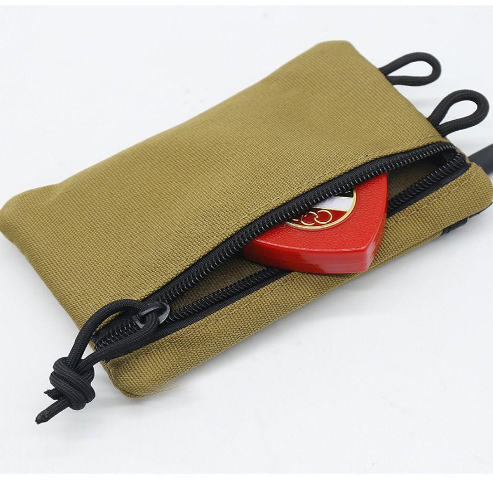 Compact Mini EDC Tool Bag Lightweight Waterproof Belt Waist Pack Stretch Band Shoulder Straps Tool Organizers Bag Mountaineering
