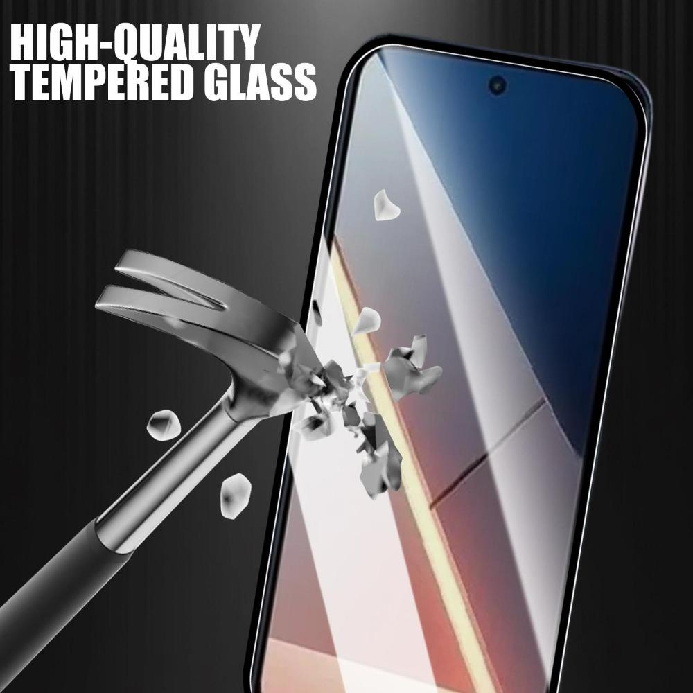 1-4Pcs 9H Tempered Glass Screen Protectors for Xiaomi POCO F8 Pro Full Coverage Protective Glass Films for Xiaomi POCO F8 Ultra