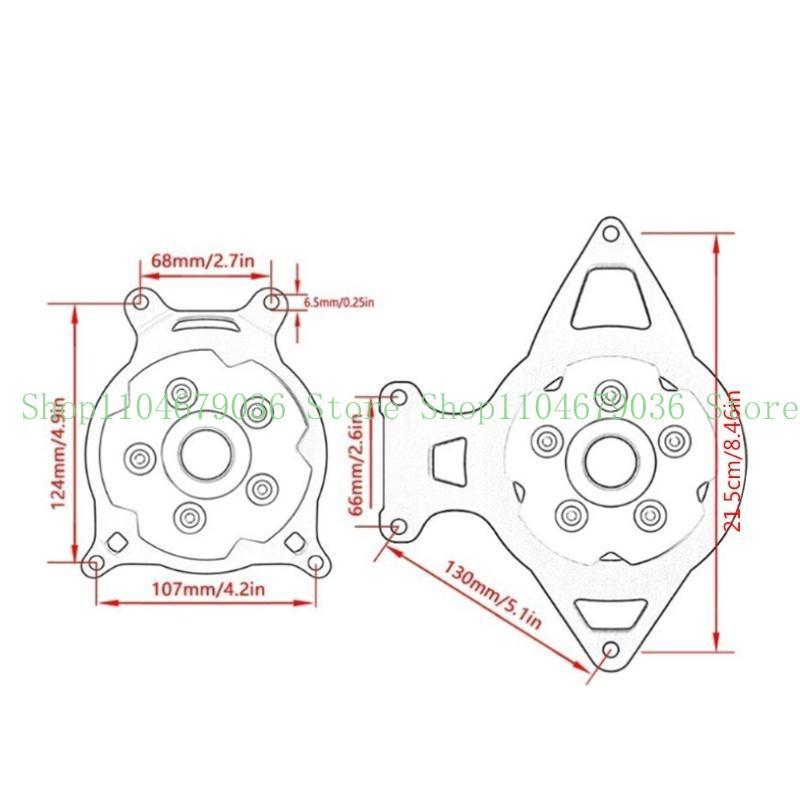 652F Fits for Kawasaki Z750 Z800 Motorcycle Engine Cover Stator for Case Crash Slider