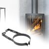 Multipurpose Chimney Pipe Clamps Smokes Pipe Bracket Chimney Pipe Holder Adjustable Stainless Steel Wall Support