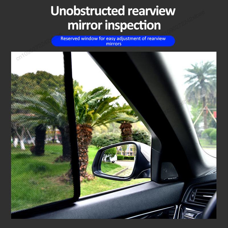 Anti-UV Sun Shades Windshield Side Window Magnetic Sunshade Car Mesh Auto Tools For BYD Sealion 7 SeaLion 07 EV 2026 2025 2024