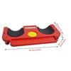 Rolling Knee Pad Platform With Wheels Abs Multifunctional Knee Cushion With Built-in Tool Tray Comfortable For Machinists Auto Repair Workshop Use