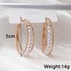 Exaggerated Pearl Big Hoop Earrings Hollow Heart Round Multi-layers Geometric Statement Metal Loop Earrings Oversize Earrings