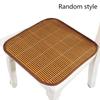 Summer Random Bamboo Cool Mat Breathable Seat Cushion Home And Office Chair Cool Mat Bamboo Silk Dining Chair Cushion