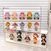 Action Figures Storage Box Acrylic Blind Box Doll Display Rack Stacktable Doll Toy Storage Box Transparent Doll Showing Cabinet