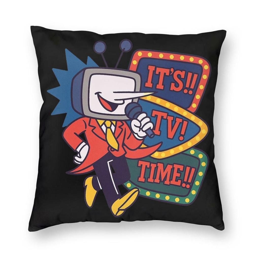 Deltarune Spamton Merch Ralsei Floral Pillowcase Soft Polyester Cushion Cover Decorative Throw Pillow Case Cover Home