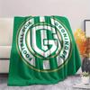 FC Groningen Koc Flanelowy z Nadrukiem, Wysoka jakość, Wygodny na Wszystkie Pory Roku, Wystrój Domu, Ciepło i Komfort