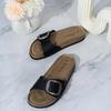 Comemore Women's Sandals Summer 2024 New Retro Women  Sandals, Lazy Shoes, Cork Soles, High-looking  Shoes for Women Sandals