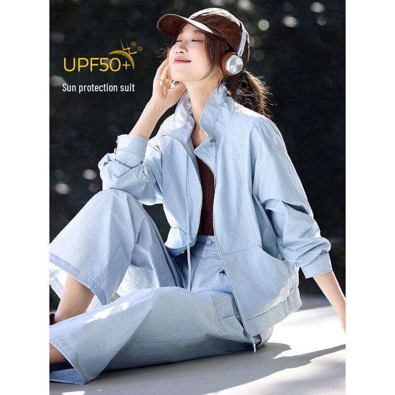 Women s Sun-Protective Breathable Two-Piece Outdoor Set XL