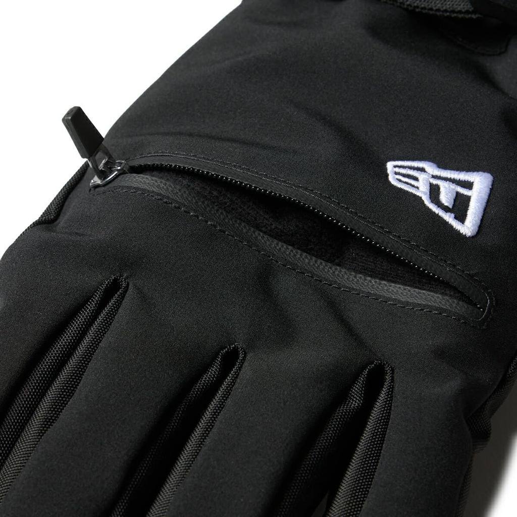 New Era Unterhandschuhe zum Skifahren und mittlerer mittlerer Schneekälteschutz 5-Finger Snowboarden, Schwarz, Größe, Größe, Handschuhe,