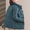 Plus Size Middle Age Women's Winter Down Jackets Thick Warm Embroidery Down Coats Woman Outerwears