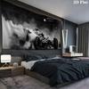 Racing car Wall tapestry, aesthetic printed fabric blanket, suitable for bedroom, living room, and home decor.