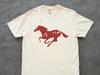 Running Horse Tee – Western Galloping Horse Silhouette Shirt, Cowboy Style Top for Equine Lovers and Ranch Life Fans