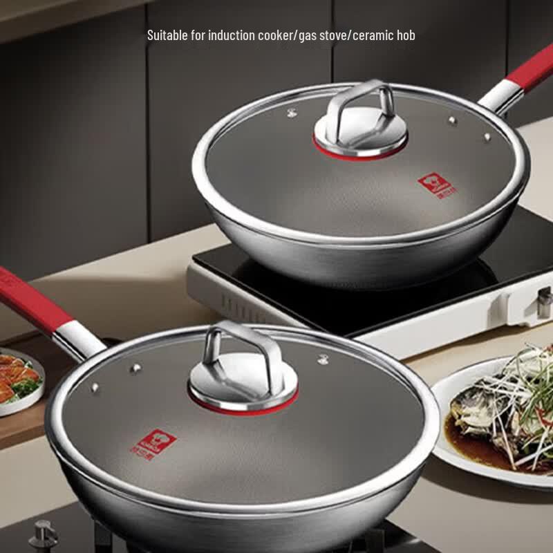 KGT-C32A Titanium Non-stick Wok
