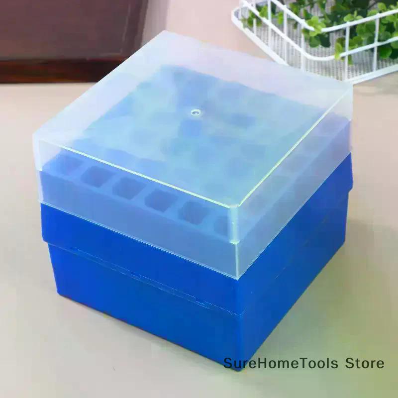 Plastic Freezer Storage Box For Tube Rack Microcentrifuge Test Tube Holder EP Tube Storage Case Experiment Pipette Tip Holder