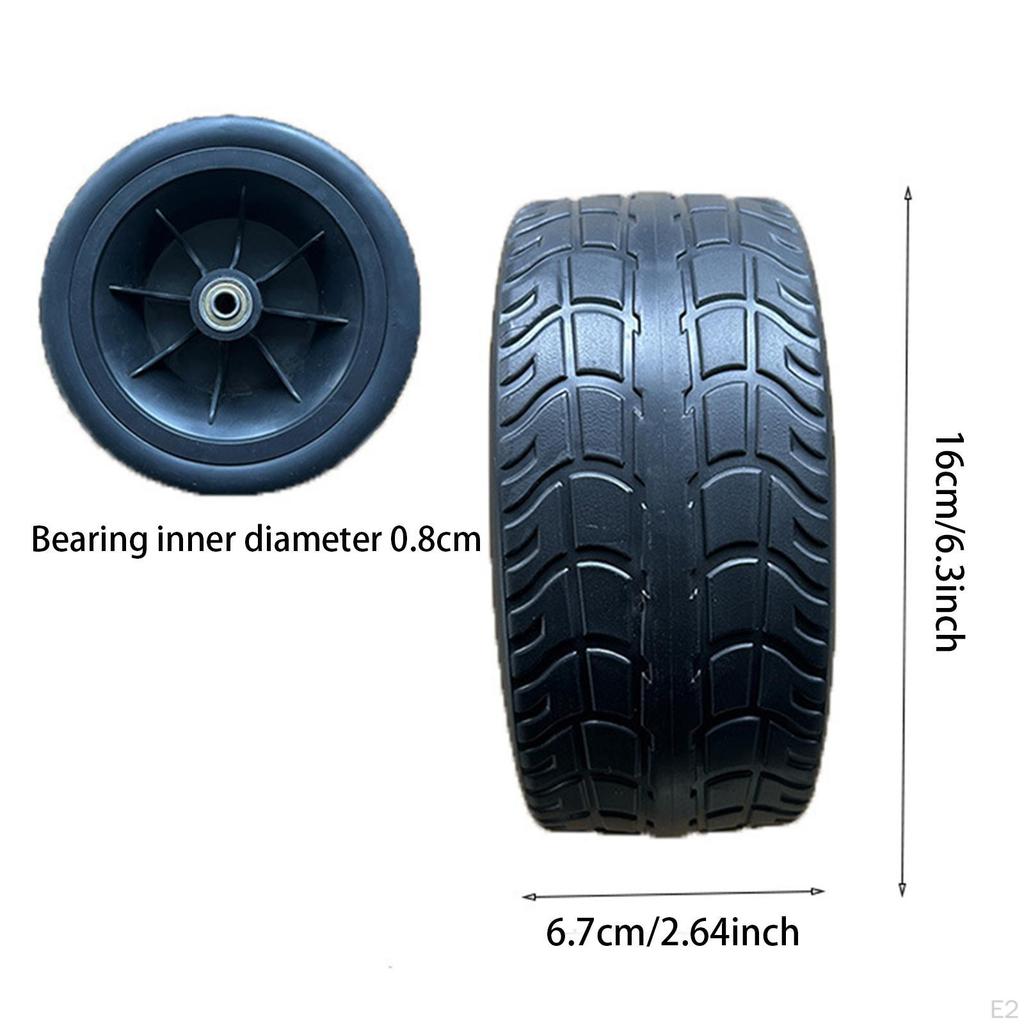 Náhrada zahradního vozíku s příslušenstvím pro pevnou pneumatiku těžkého kolečka