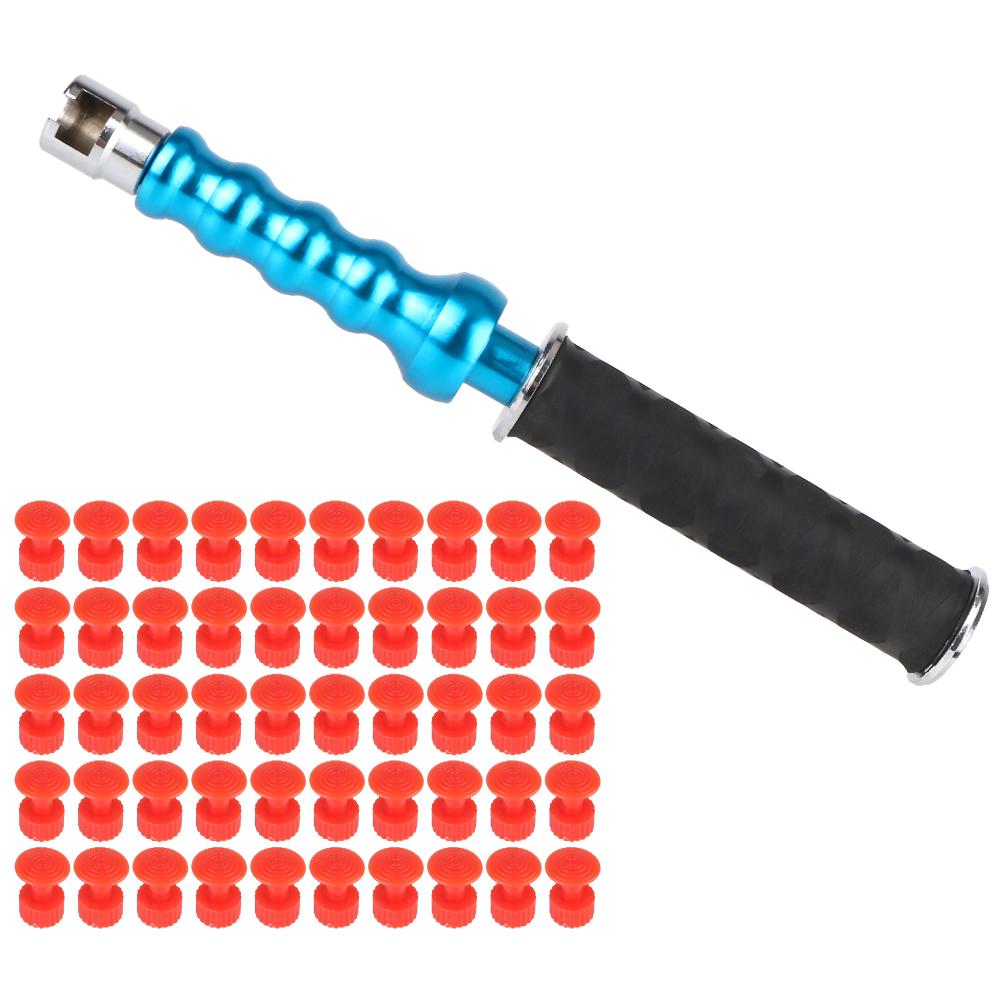 

С 50 шт. тяговых язычков, съемником, молотком для удаления вмятин от града на автомобиле, набором инструментов для ремонта вмятин кузова автомобиля, молотком для вытягивания вмятин автомобиля