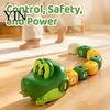 Interactive Snake Toy Set 1/2 Sets Remote Control Car Toy, Magnetic Eating Itself Game Electronic 2 Player Electric RC for Kids Indoor Racing