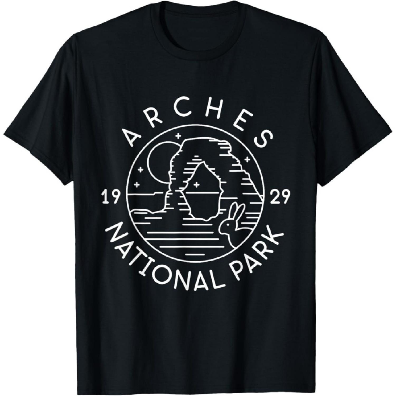 Arches National Park 1929 Moab Utah T-Shirt(1) S
