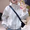 Fashionable Zippered Windbreaker Short Jacket with Hood Versatile Outdoor Jackets for All Seasons