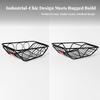 Rear Bike Basket with Reflector Long-Lasting Carrier Stable for Grocery Shopping