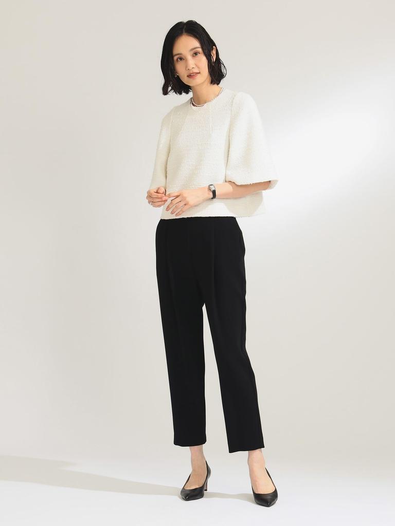 Triacetat 1 Tuck BLACK 36 [Demilx Beams] Hose, Viskose, Hose, Damen,