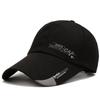 Men's Extended Brim Baseball Cap - Spring & Autumn Korean Style Outdoor Sun Protection Hat for Fishing & Travel