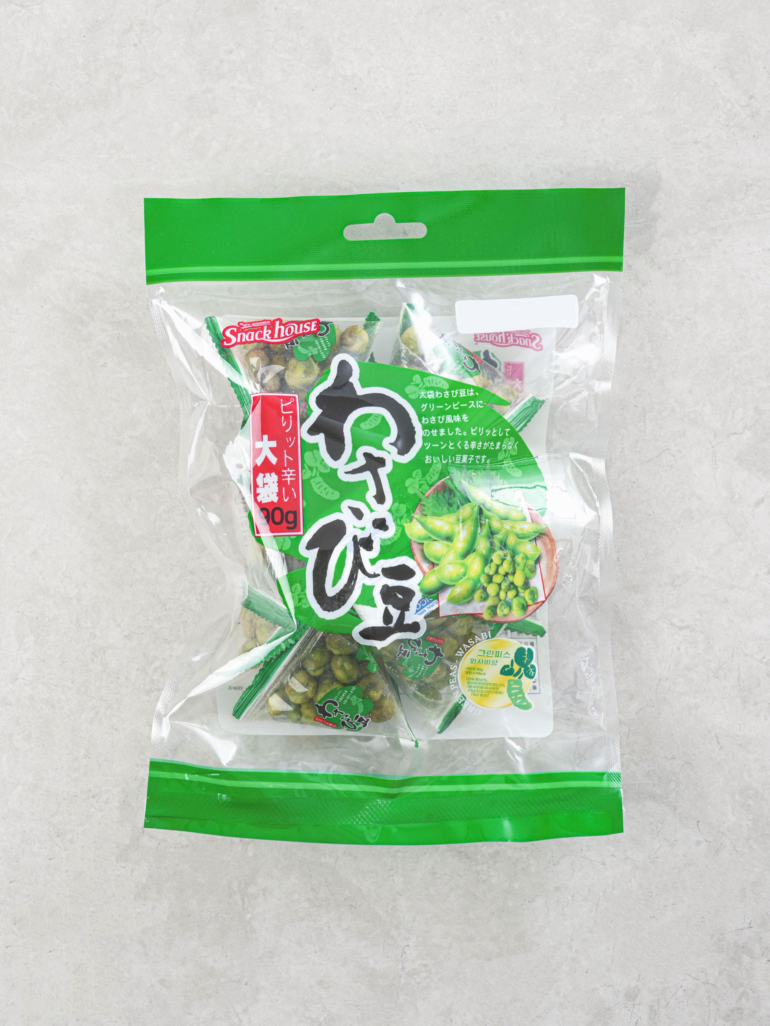 Wasabi Snack 90g - Spicy Crispy Bites 1ea