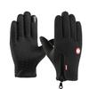 Outdoor Cycling Gloves for Spring and Autumn Men and Women Warm Plus Velvet Waterproof All-finger Fitness Cycling Touch Screen Gloves for Winter