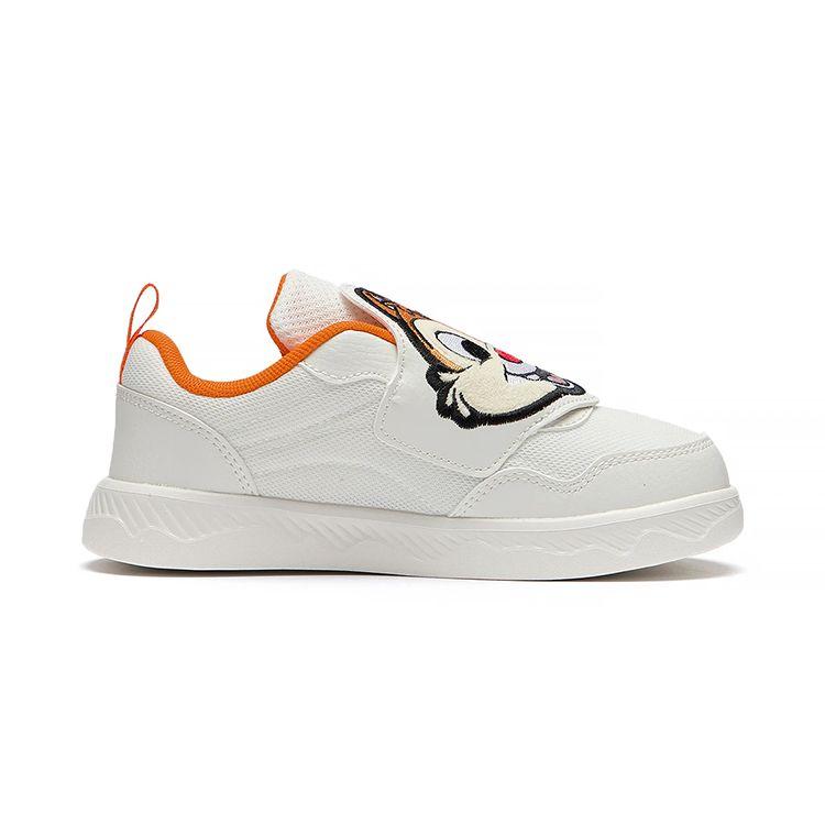 Li Ning X Disney Chip And Dale Trendy Non-Slip Shock Absorbing Wear-Resistant Kids Casual Shoes Kids Casual Shoes Off-White YKNS080-1