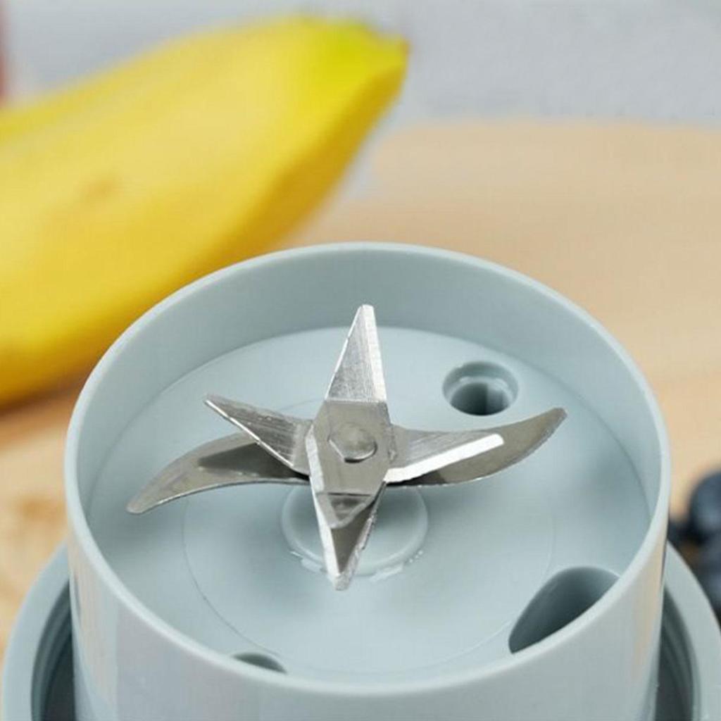 Portable Integrated Electric Juicer Fruit Milkshake Blender With Straw Electric Juicer Cup Food Processing Mixing Tool
